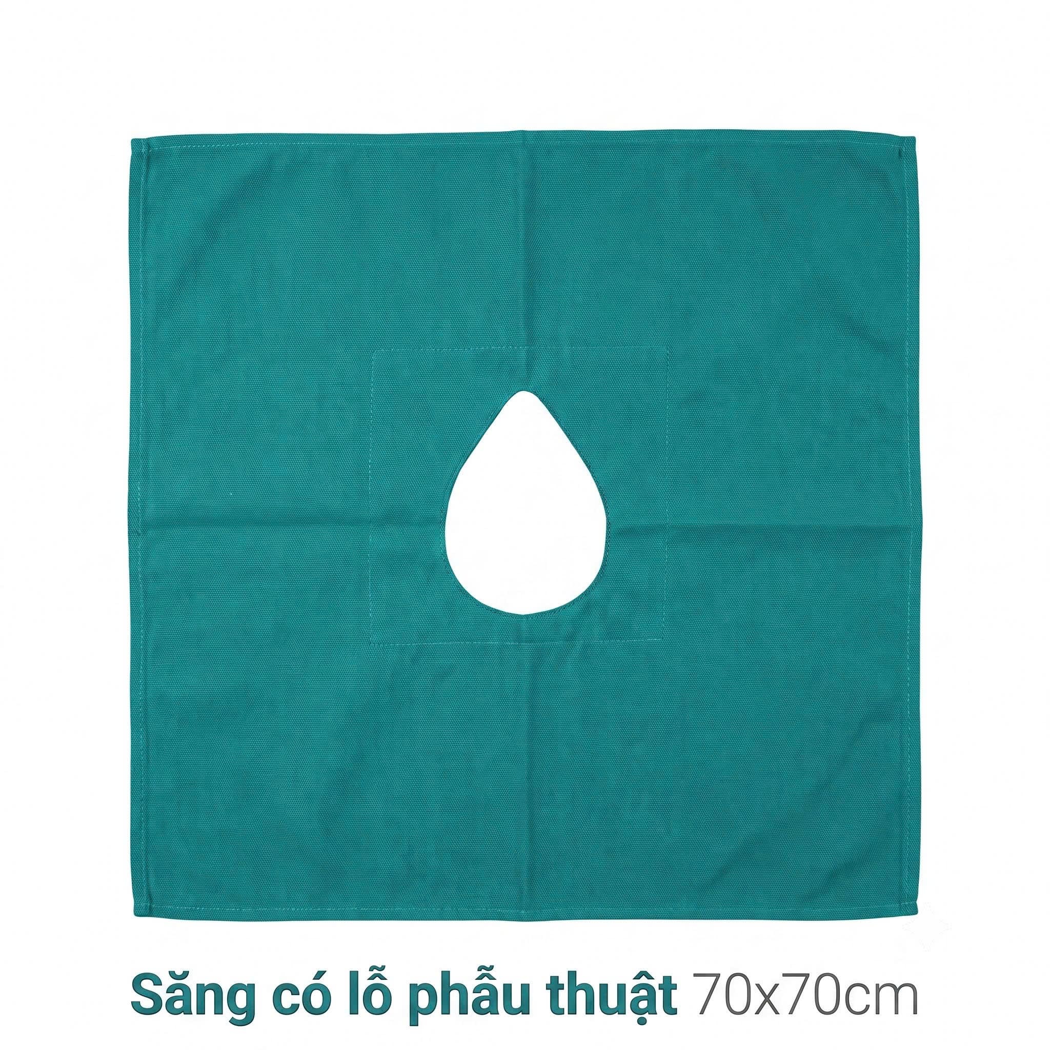 Săng phẫu thuật có lỗ 70x70cm của Blouse Minh Mỹ